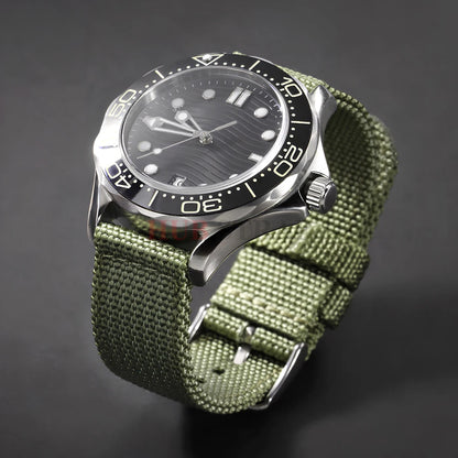 Nylon Canvas Watch Band Woven Soft Belt Universal Bracelet for Men Women Sport Military Universal  Wristband 18mm 20mm 22mm 24mm - BeeTrendyShop.COM