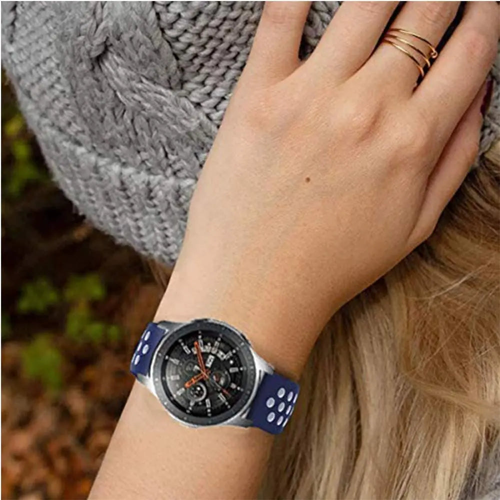 20mm 22mm Silicone Band For Samsung Galaxy Watch 4 Strap Correa Amazfit Bip 3/GTS/2/2e/3/2 Mini GTR 2e 3 GT2 Pro Bracelet GT2E
