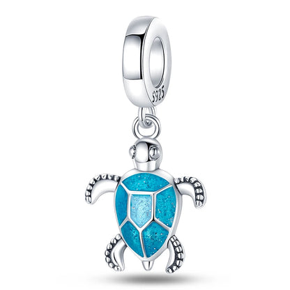 925 Sterling Silver Chameleon Luminous Butterfly Charm Bead – DIY Jewelry