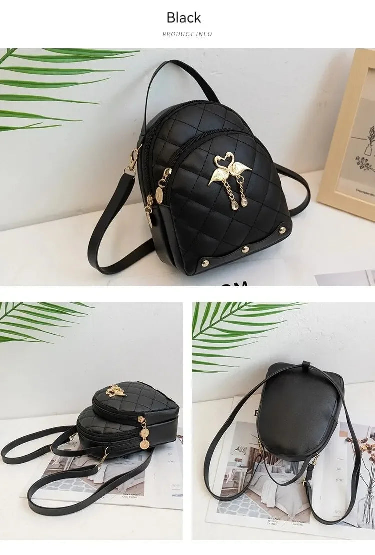 Fashionable Bag Women Backpack Mini Leisure Handbag - BeeTrendyShop.COM