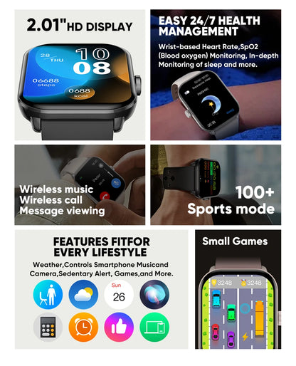 Xiaomi Watch 5 Global Version – HD AMOLED, Heart Rate, GPS, Bluetooth Call, Waterproof Smartwatch