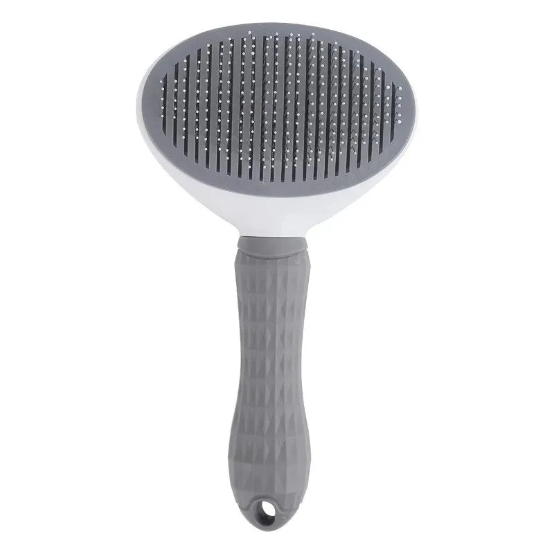 Self-Cleaning Pet Brush – Dog & Cat Grooming Comb