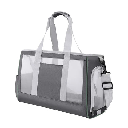 Soft-Sided Pet Carrier Bag – Airline Approved, Foldable, Up to 15 lbs