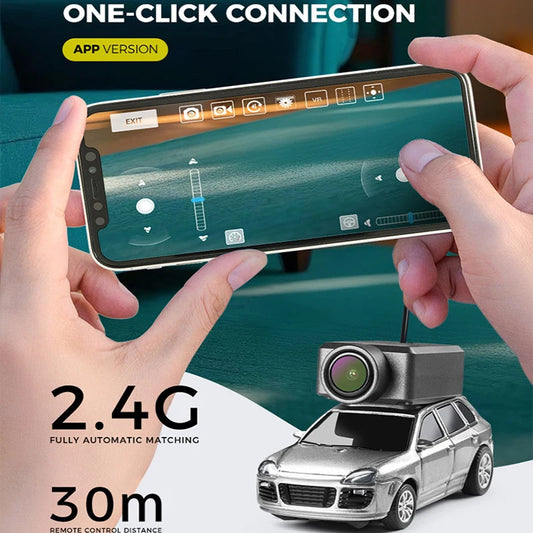 WLtoys 6401 Mini RC Car 1:64 with 720P FPV Camera | WiFi App Control | 2.4G Remote