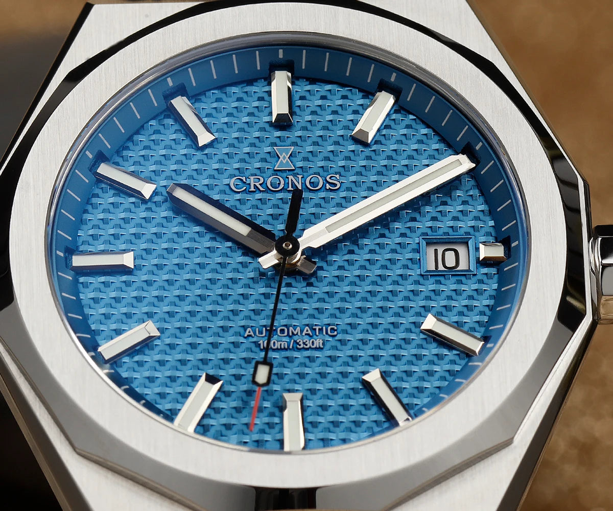 Cronos Luxury Men Watch For Men 39mm Skyline PT5000 SW200 Movement Automatic Wristwatches Sapphire 10ATM See-through Back L6028M
