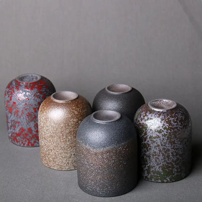 Ceramic Kung Fu Tea Cup 130ML – Handmade Porcelain Coffee Water Mug
