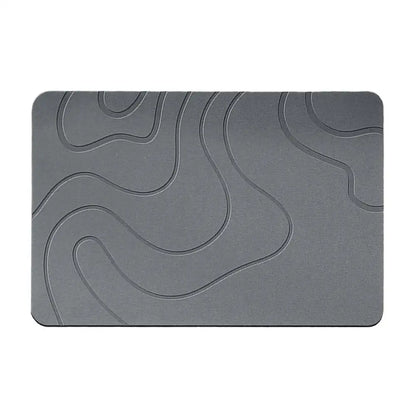 Diatomite Stone Bath Mat – Quick-Dry Super Absorbent Shower & Entryway Rug | Indoor Floor Mat