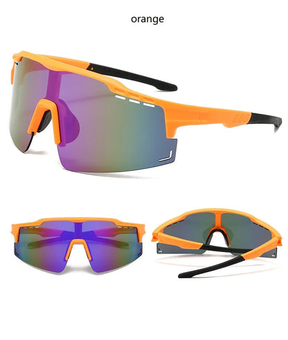 Gifansee Sport Cycling Sunglasses – UV400 Mirror Gradient for Hiking, Golf & Baseball