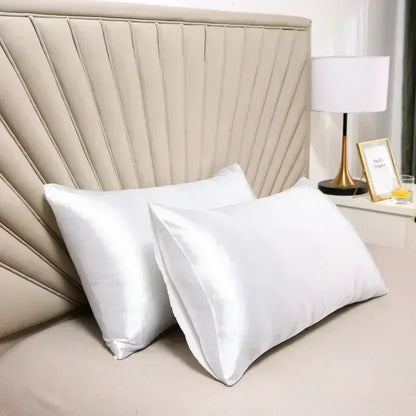 100% Natural Mulberry Silk Pillow Case Real Silk Protect Hair Skin Pillowcase Any Size Customized Bedding Pillow Cases Cover - BeeTrendyShop.COM