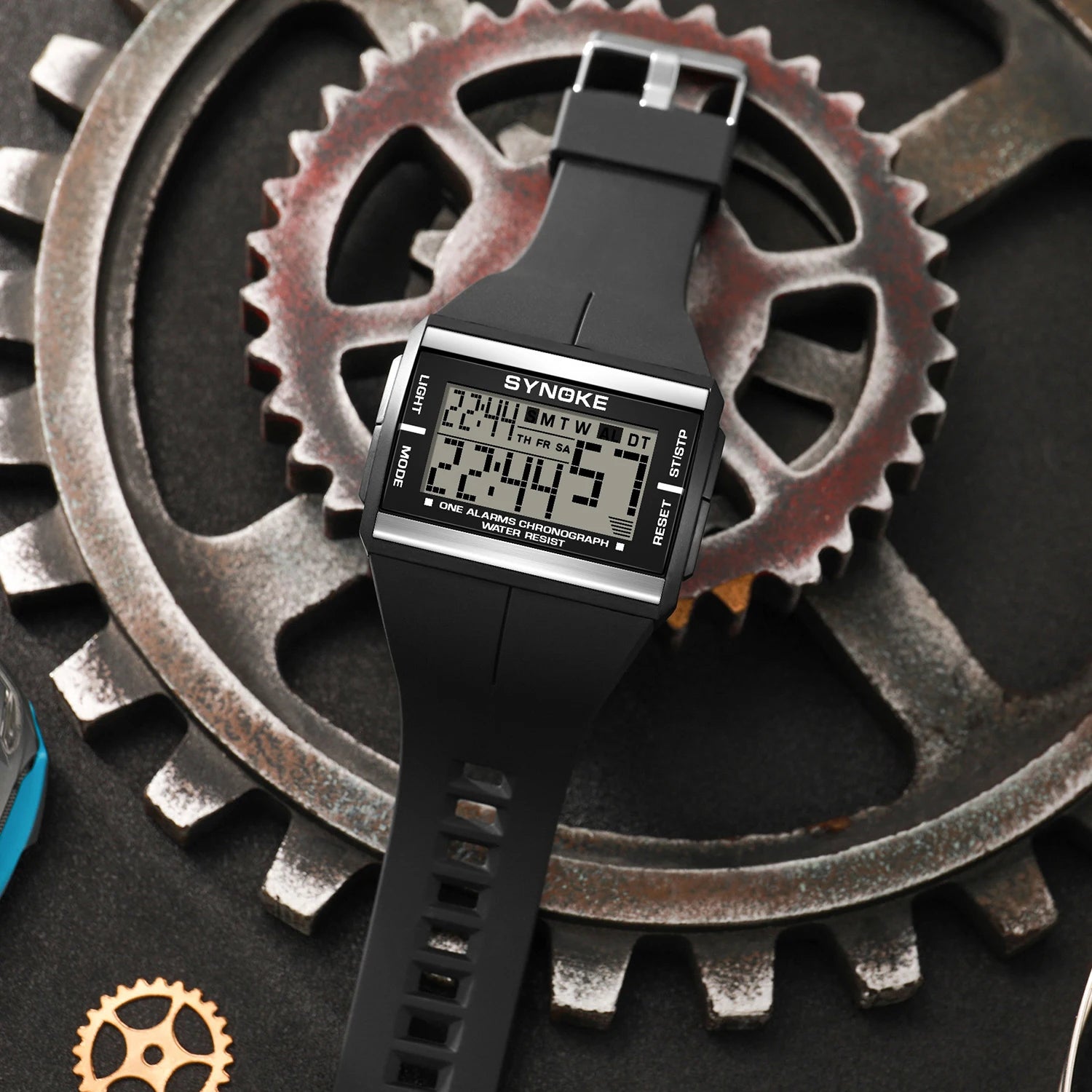 Digital Sports Watch: 50m Waterproof, Reliable & Stylish, Perfect for Every Adventure - BeeTrendyShop.COM