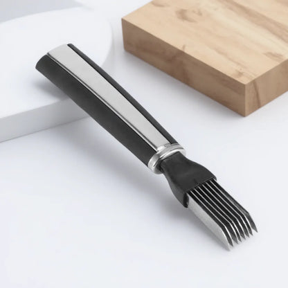 Multifunctional Chef Knife – Stainless Steel Vegetable Cutter, Onion Grater & Shredding Tool