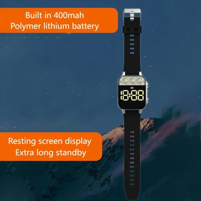 New lighting watch, digital display, high aesthetic value LED men's and women's couple watch, electronic watch - BeeTrendyShop.COM