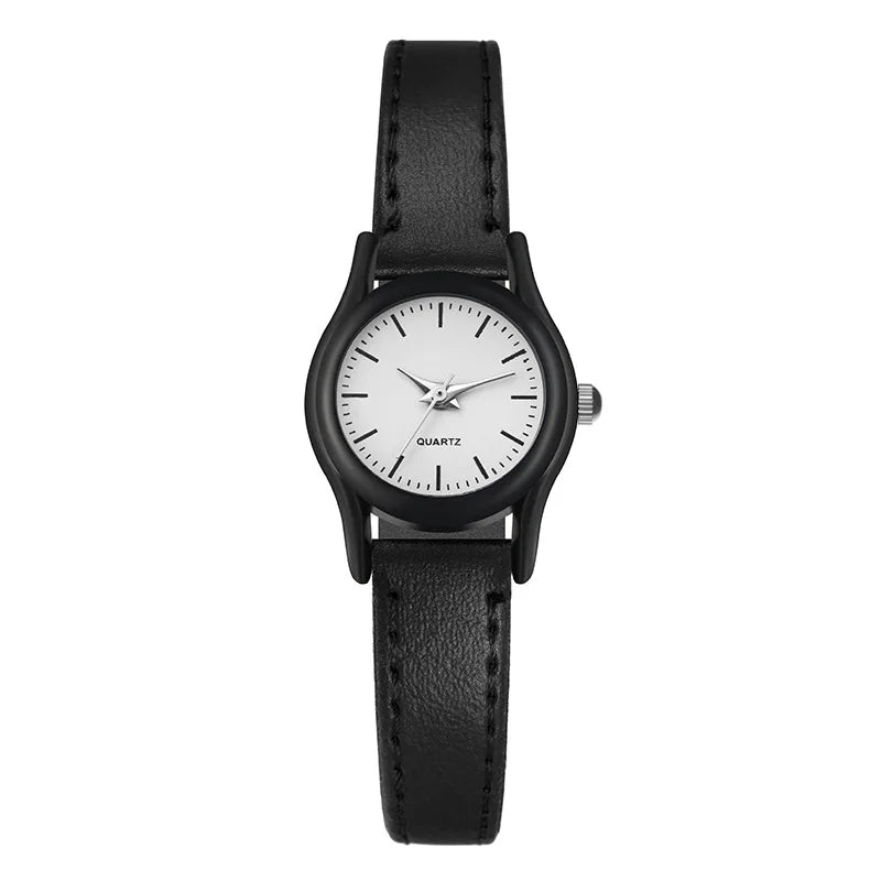 2024 New Couples Watches Leather Strap Minimalist Fashion Quartz Wristwatches Multiple Colors for Loved Ones Gift parejas reloj
