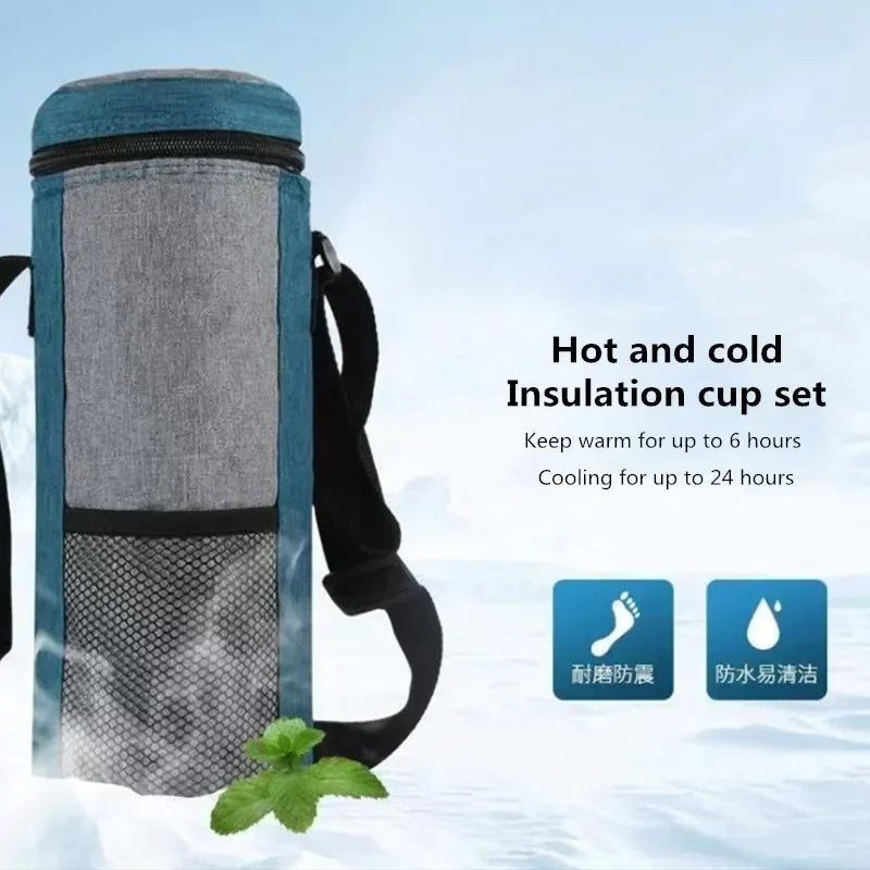 1.5L Insulated Thermal Bottle – Portable Cooler for Travel & Camping