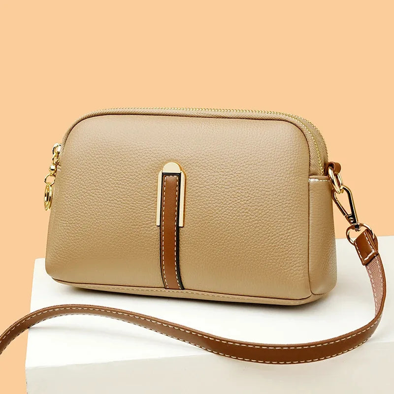 Women's Messenger Bag Women's Shoulder Bag Handbag Designer Cowhide Flap Bag Luxury Crossbody Bag For Women