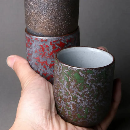 Ceramic Kung Fu Tea Cup 130ML – Handmade Porcelain Coffee Water Mug