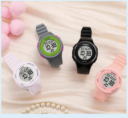 SYNOKE Women's Watches Thin Luxury Swim Waterproof Digital Sport Watch For Men LED Electronic Clock Multifunc Diving Wristwatch - BeeTrendyShop.COM