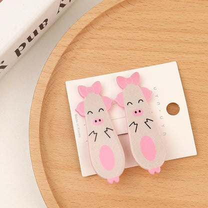 Kawaii Cartoon Hair Side Clips – Cute Claw Hairpin for Girls, Women & Kids (2Pcs)