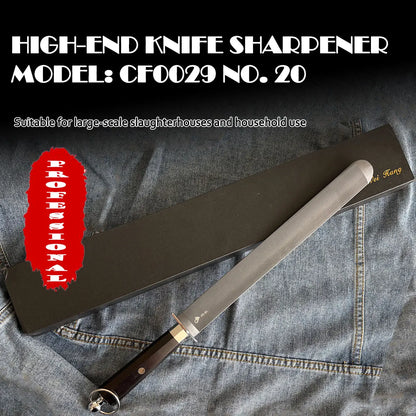 Professional Tungsten Knife Sharpening Rod – Durable Honing Steel for Chef Knives
