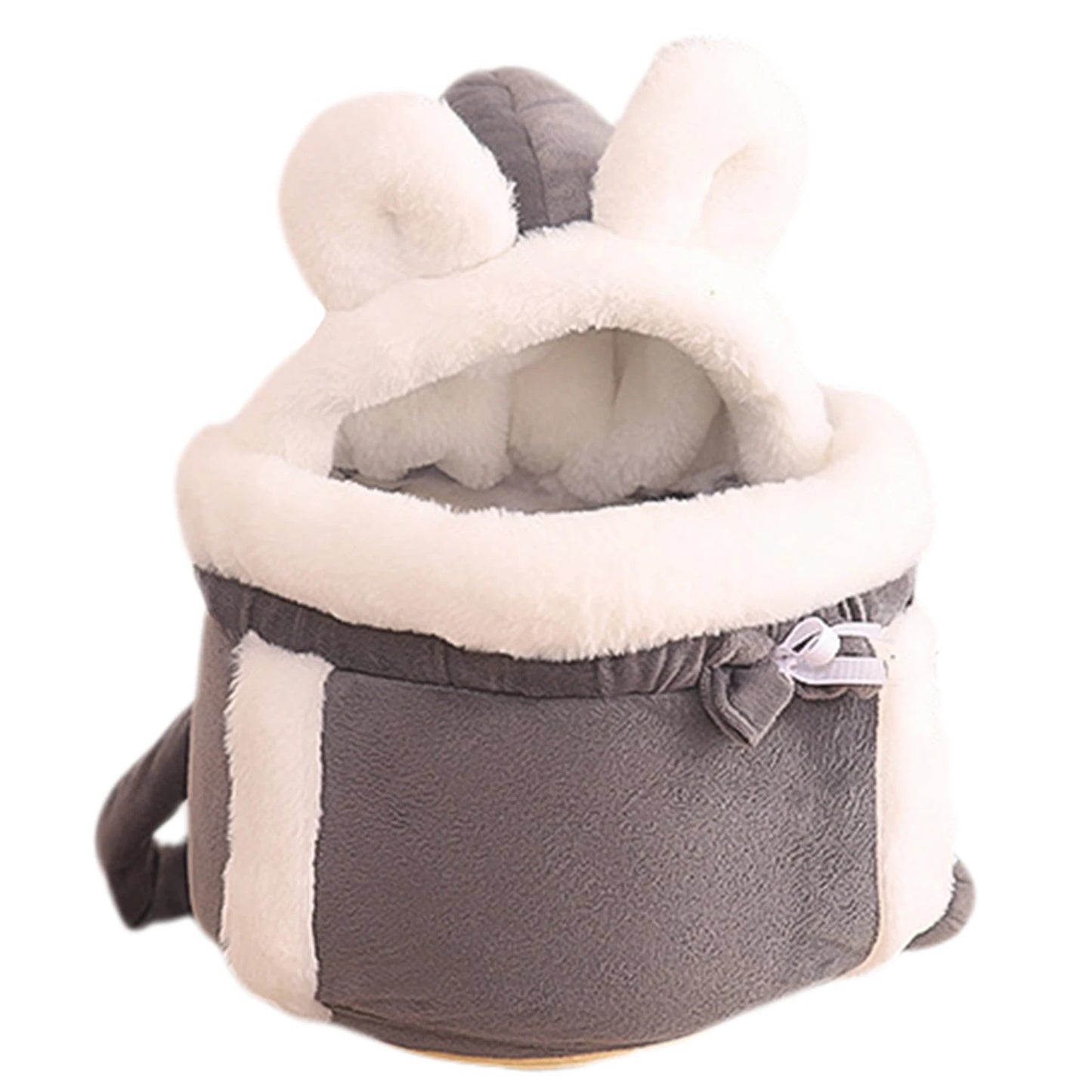 Pet Carrier Bag Cat Dogs Plush Backpack Outdoor Travel Walking Winter Warm Nest Kitten Puppy Hanging Chest Portable Carriers