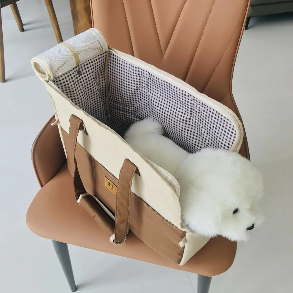 Pet Carrier for Cats Dog, Traveling Pets Shoulder bag,Polyethylene foam cotton Interlayer,Car Seat Pet Protection Travel Carrier