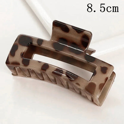 Korean Large Plastic Hair Claw Clip – Fashion Crab Barrette for Women & Girls