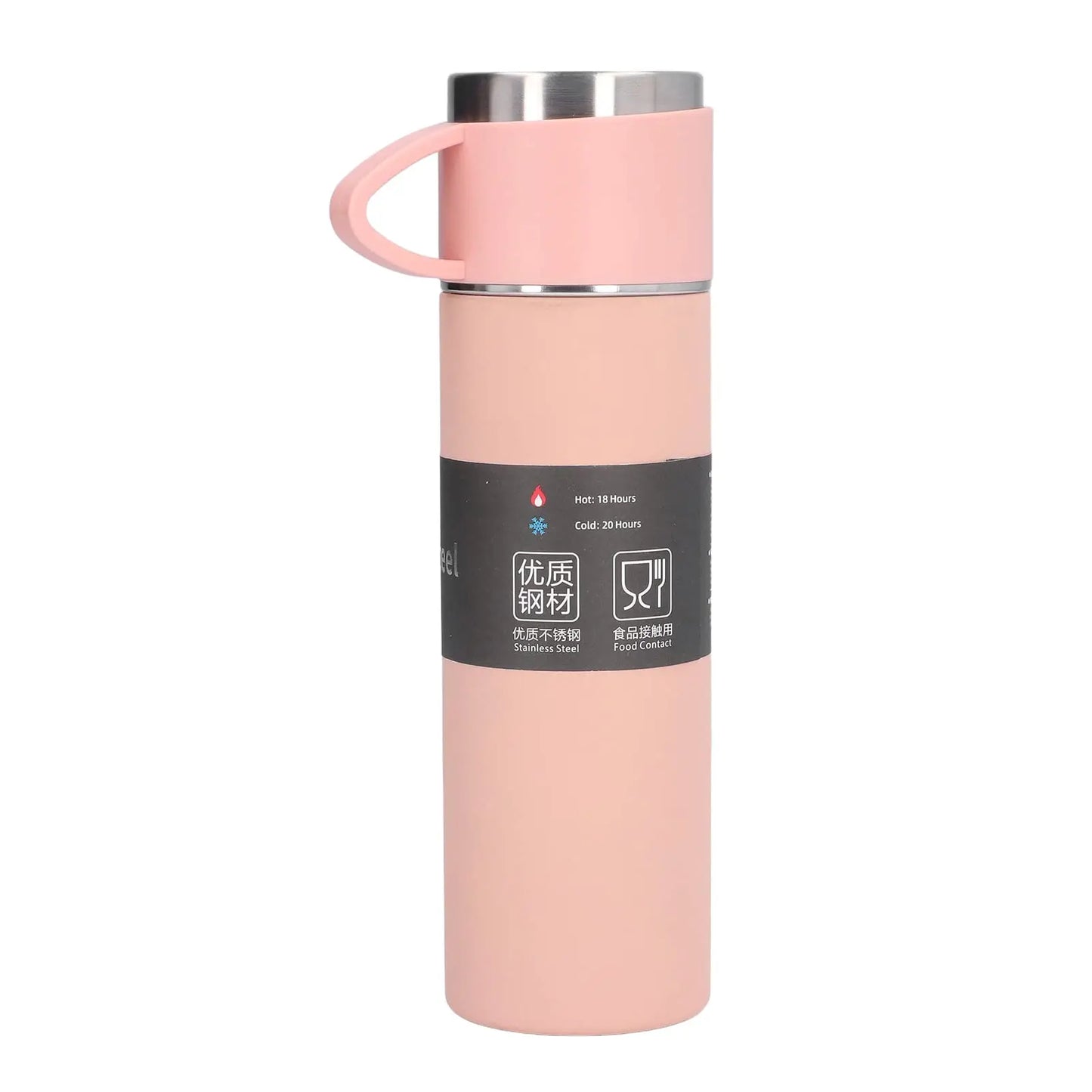 Stainless Steel Thermal Water Bottle – Vacuum Flask for Water, Tea & Coffee