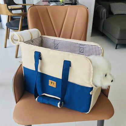 Pet Carrier Shoulder Bag for Cats & Small Dogs – Breathable Travel Bag