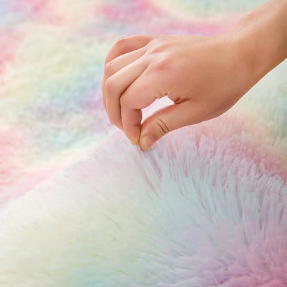 Fluffy Large Carpet Living Room Plush Lounge Rug in The Bedroom Floor Mat Soft Velvet Carpets For Children Kids Decoration  ﻿ - BeeTrendyShop.COM