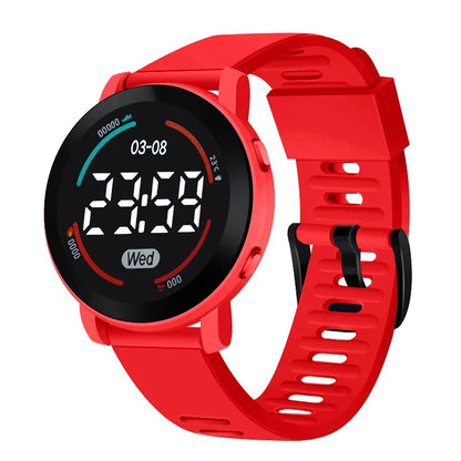 Children's Watches Fashion Digital Watches for Kids Waterproof Sport LED Electronic Wristwatch Simple Boys Girls Student Clock - BeeTrendyShop.COM