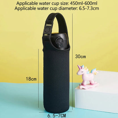 Portable Water Bottle Sleeve Bag – Insulated Can & Bottle Carrier for Travel & Gym
