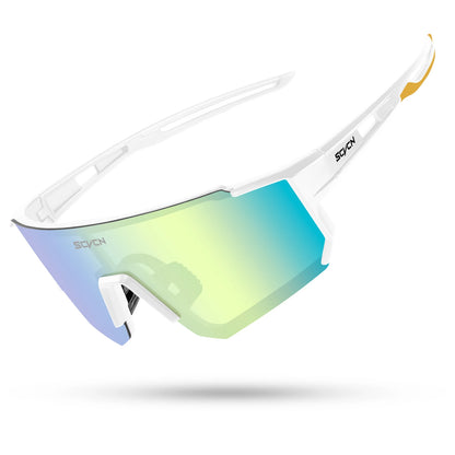 SCVCN Sport Cycling Sunglasses – TR90 Frame UV400 for Hiking & Baseball