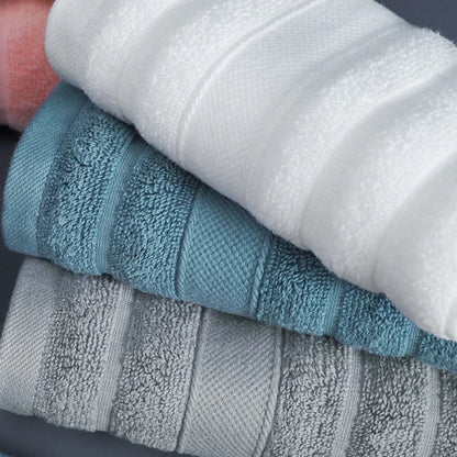 Kids Cotton Face Towel Set – Soft, Absorbent Square Hand Towels 35x35cm