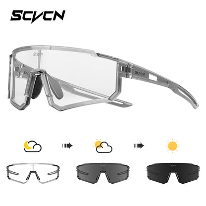 SCVCN Sport Cycling Sunglasses – TR90 Frame UV400 for Hiking & Baseball