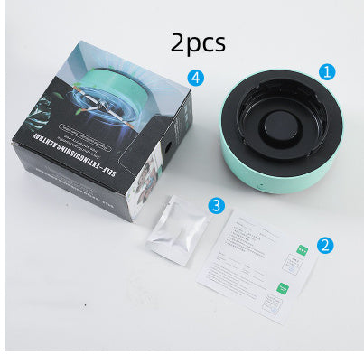 Smart Ashtray with Air Purifier & Anion Technology – Portable Car & Home Smoke Remover