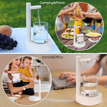 Electric Water Dispenser Pump – Rechargeable USB, Portable for Gallon Bottles