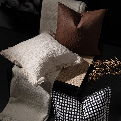 Luxury High-Grade Decorative Pillow Cushion Cover – Premium Sofa & Bedroom Pillowcase (No Core)