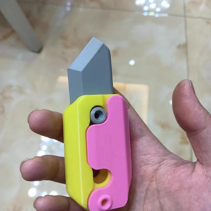 3D Gravity Carrot Fidget Knife – Fun Stress Relief Toy for Kids & Adults