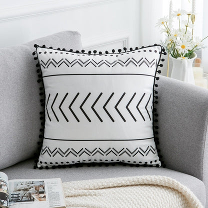 Bohemian National Style Throw Pillow – Decorative Cushion for Sofa, Bed & Living Room