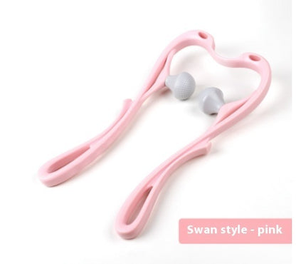 6-Roller Cervical Neck Massager – Deep Tissue Relief Tool