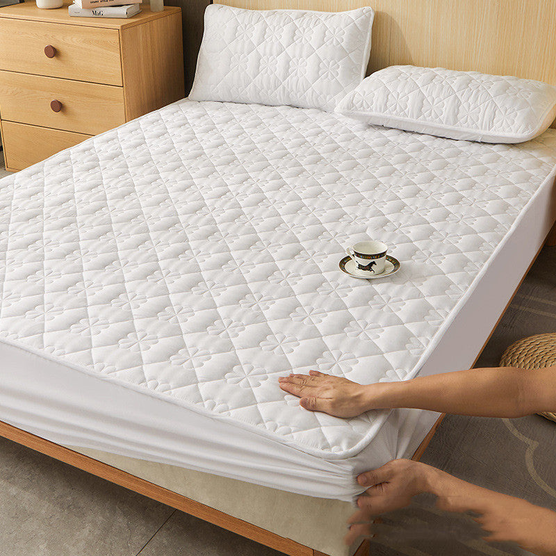 Brushed Cotton Fitted Sheet – All-Inclusive Dust Protection Mattress Cover