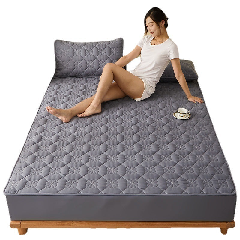 Brushed Cotton Fitted Sheet – All-Inclusive Dust Protection Mattress Cover