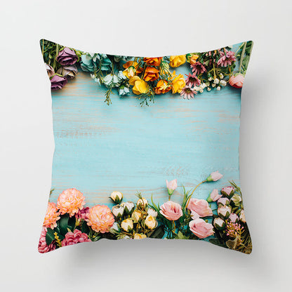 Fruit Print Home Decor Sofa Cushion Cover – Fun Colorful Throw Pillow Case for Living Room