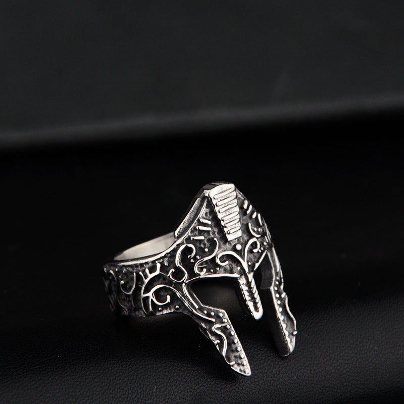 Warrior Mask Ring – Personality Fashion Jewelry for Men & Women