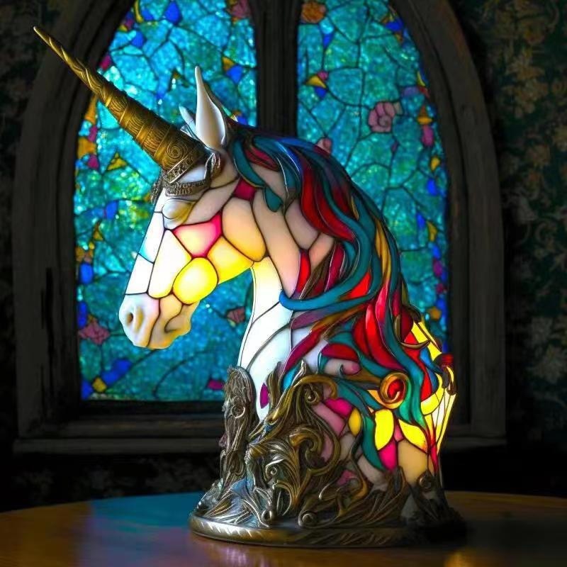3D Animal Night Light Desk Lamp – Colorful Decorative Table Lamp