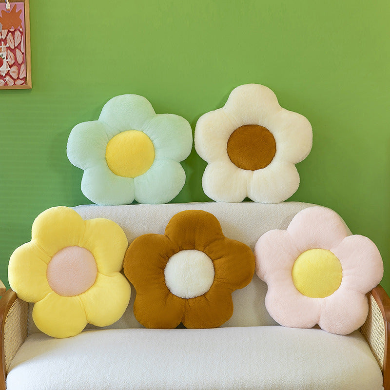 Plush Round Chair Cushion 35 & 50cm – Soft Seat Pad for Office, Dormitory & Student Desk Chair