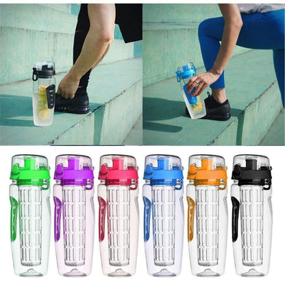 32oz Fruit Infuser Water Bottle – BPA-Free Sport Bottle for Juice & Detox