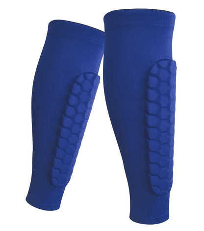 Men's Honeycomb Shank Protection Socks – Anti-Collision Non-Slip