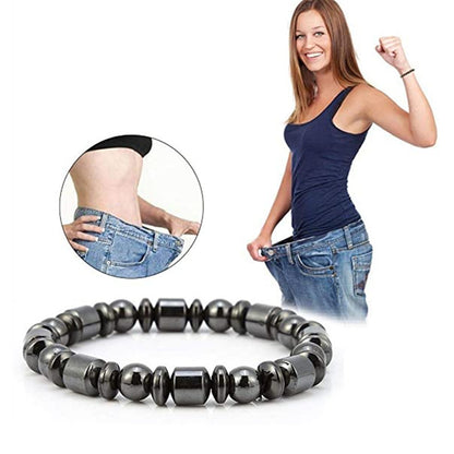 Magnetic Therapy Bracelet – Pentagram Stone for Men & Women