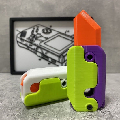 3D Gravity Carrot Fidget Knife – Fun Stress Relief Toy for Kids & Adults